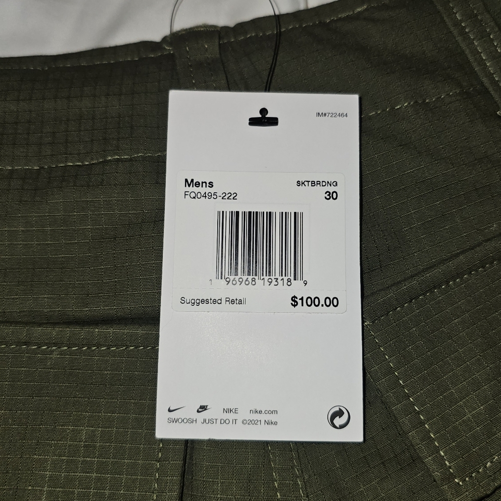 Nike SB KearnyMen's Cargo Skate Pants 30 - Picture 6 of 10